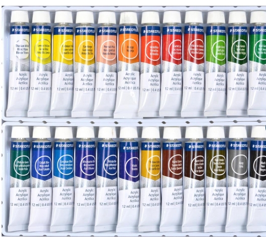 Acrylic Paint Tubes